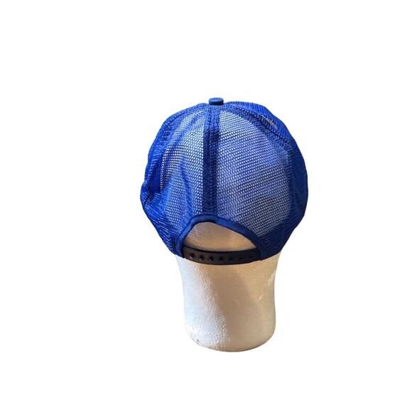 vintage 70s 80s snapback hat Amana Tool Company cap blue and white - Picture 4 of 5